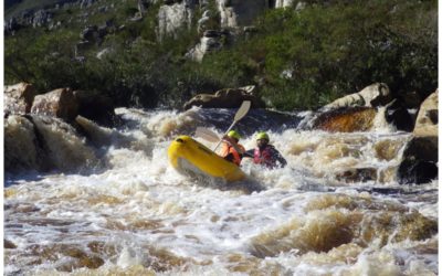White Water Rafting near Cape Town on the Palmiet River